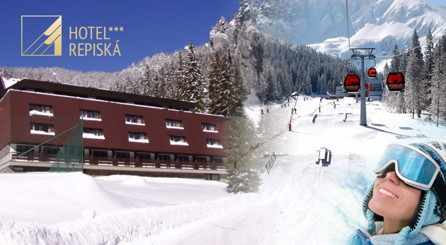 Perfektná lyžovačka a relax v tesnej blízkosti Ski centra Jasná. 3 dňový pobyt pre 2 osoby s raňajkami a wellness. Fotka zľavy: 3 dni pre dvoch v obľúbenom hoteli Repiská*** len za 99€, raňajky, neobmedzený vstup do bazéna a wellness, zľavy na skipassy. Pri dokúpení polpenzie - 2 prístelky zadarmo. Platí aj počas Veľkej noci.