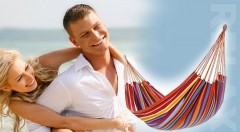 Zľava 51%: Pestrofarebná kvalitná hojdacia sieť len za 10,50€. Užívajte si príjemný relax a leňošenie na svojej záhrade v úžasnej hojdacej sieti, ktorá vám poskytne absolútne pohodlie.